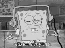 Spongebob Music GIF