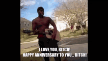 Happy Anniversary Bitch GIF - Happy Anniversary Bitch Vulgar GIFs