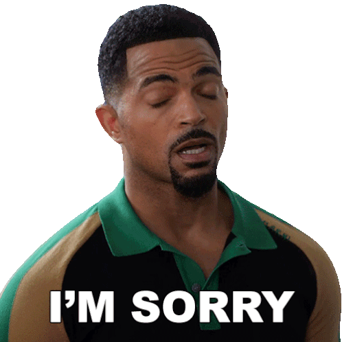 Im Sorry Calvin Rodney Sticker - Im Sorry Calvin Rodney Sistas Stickers