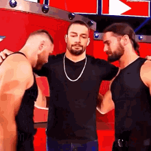 Roman Reigns The Shield GIF - Roman Reigns The Shield Seth Rollins GIFs