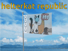 Helterkat Flag GIF - Helterkat Flag Heltercore GIFs