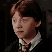 Weasley Side-eye GIF - Harry Potter Ron Weasley Rupert Grint GIFs