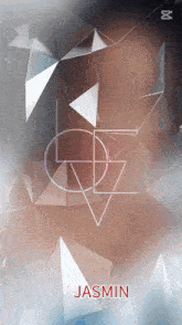 the name jasmin is displayed on a graphic