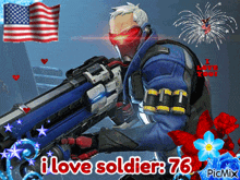 Soldier 76 Soldier Overwatch GIF