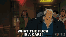 What The Fuck Is A Car George Washington GIF - What The Fuck Is A Car George Washington America The Motion Picture GIFs