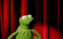 Sesame Street Mad Shake GIF - Sesame Street Mad Shake Kermit The Frog GIFs