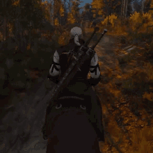 Wandering Geralt Of Rivia GIF - Wandering Geralt Of Rivia The Witcher GIFs