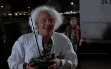 Shocked Doc Brown GIF - Shocked Doc Brown Back To The Future GIFs