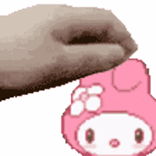 pink hand