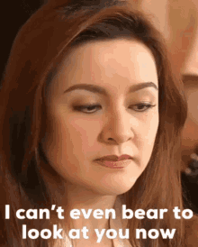 I Cant Even Bear To Look At You Now Lilet Esteban Official GIF - I Cant Even Bear To Look At You Now Lilet Esteban Official Bettina Rosales Grande GIFs