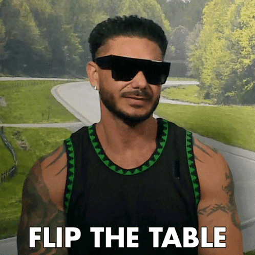 Flip The Table Dj Pauly D GIF Flip the table Dj pauly d Paul delvecchio Discover Share GIFs