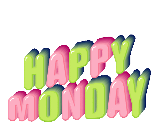 Happy Monday Good Day Sticker - Happy Monday Good Day Have A Great Day Stickers