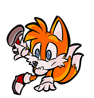 Tails The Fox Miles Prower Sticker - Tails The Fox Tails Miles Prower Stickers