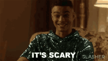 Its Scary Connor Rijkers GIF - Its Scary Connor Rijkers Slasher GIFs
