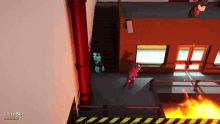 a video game called lizzie bee is being played on a computer