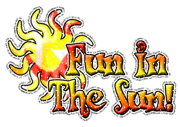 Fun In The Sun Summer Sticker
