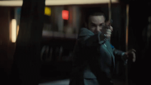 Gun Fight Dickie Moltisanti GIF - Gun Fight Dickie Moltisanti The Many Saints Of Newark GIFs