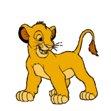 simba the lion king lion happy joy