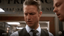 listening staring frowning troubled detective sonny carisi