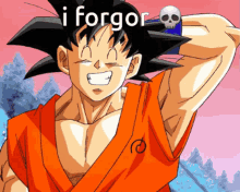 Goku Dragon Ball GIF - Goku Dragon Ball I Forgor GIFs
