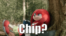 Knuckles Tv Show Chip GIF - Knuckles Tv Show Chip Want A Chip GIFs