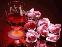 love wine flowers
