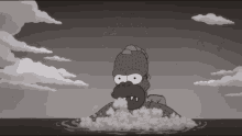 Homer Simpsons Godzilla GIF - Homer Simpsons Godzilla GIFs