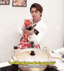 Breaks Epic Expression GIF - Breaks Epic Expression Junhui GIFs
