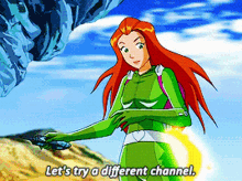 Totally Spies Sam GIF - Totally Spies Sam Lets Try A Different Channel GIFs