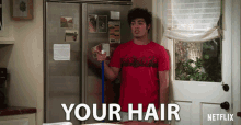 Your Hair Emery Kelly GIF - Your Hair Emery Kelly Lucas GIFs