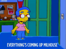 Everythings Coming Up Milhouse Patrick Star GIF - Everythings Coming Up Milhouse Patrick Star Milhouse GIFs