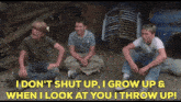 Stand By Me Shut Up GIF