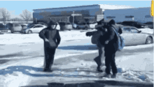 Slip On Ice Fall On Ice GIF - Slip On Ice Fall On Ice Icy GIFs