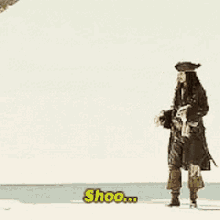 Jack Sparrow Shoo GIF - Jack Sparrow Shoo Go Away GIFs