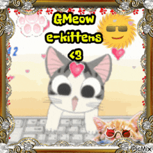 Gmeow Gm Cat GIF - Gmeow Gm Cat Gmeow E Kittens GIFs
