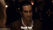Jake Gyllenhaal Thank You GIF - Jake Gyllenhaal Thank You GIFs