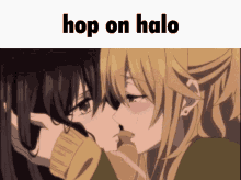 hop on halo hop on halo halo infinite anime kiss