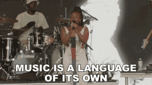 Music Is A Language Of Its Own Sampa The Great GIF - Music Is A Language Of Its Own Sampa The Great Coachella GIFs