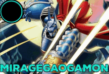 Digimon Miragegaogamon GIF - Digimon Miragegaogamon Miragegaoga GIFs