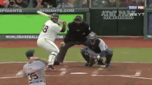 The Panda Gets A Hat Trick GIF - Sports Baseball San Francisco GIFs