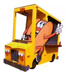truck hotdog