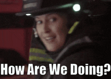Station 19 Andy Herrera GIF - Station 19 Andy Herrera How Are We Doing GIFs