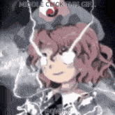 touhou middle click this gif middle click touhou lightning