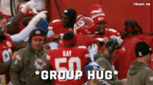 Kansas City Chiefs Royals_jun GIF - Kansas City Chiefs Royals_jun Group Hug GIFs
