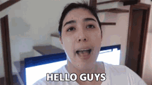 Hello Guys Dani Barretto GIF - Hello Guys Dani Barretto Dani Barretto Vlog GIFs