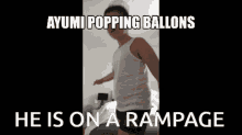 Ayumi Wtf GIF - Ayumi Wtf Balloon GIFs