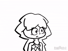a drawing of an explosion with ibis paint written underneath it