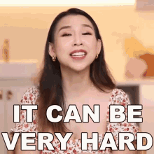 It Can Be Very Hard Tina Yong GIF - It Can Be Very Hard Tina Yong It Can Be So Hard GIFs