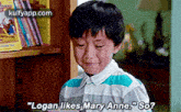 "Logan Likes Mary Anne."So?.Gif GIF - "Logan Likes Mary Anne."So? Ian Chen Boy GIFs