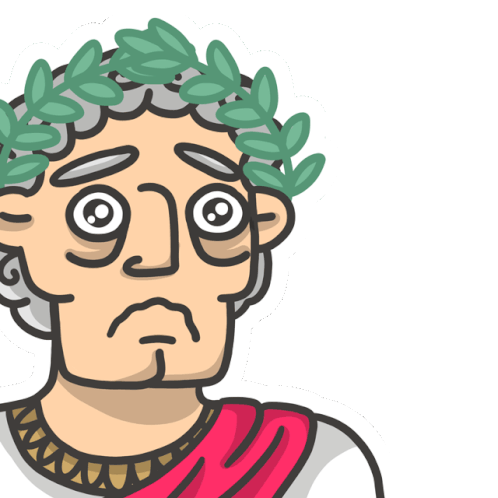 Et Tu Brute Beware The Ides Of March Sticker - Et Tu Brute Beware The Ides  Of March Caesar - Discover & Share GIFs